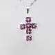 Small Cross - Anahita-Silver Chain - 2